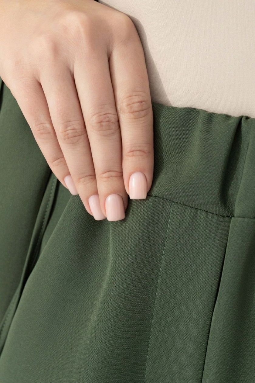 Костюм-двойка с брюками в цвете хаки Charutti(фото5)