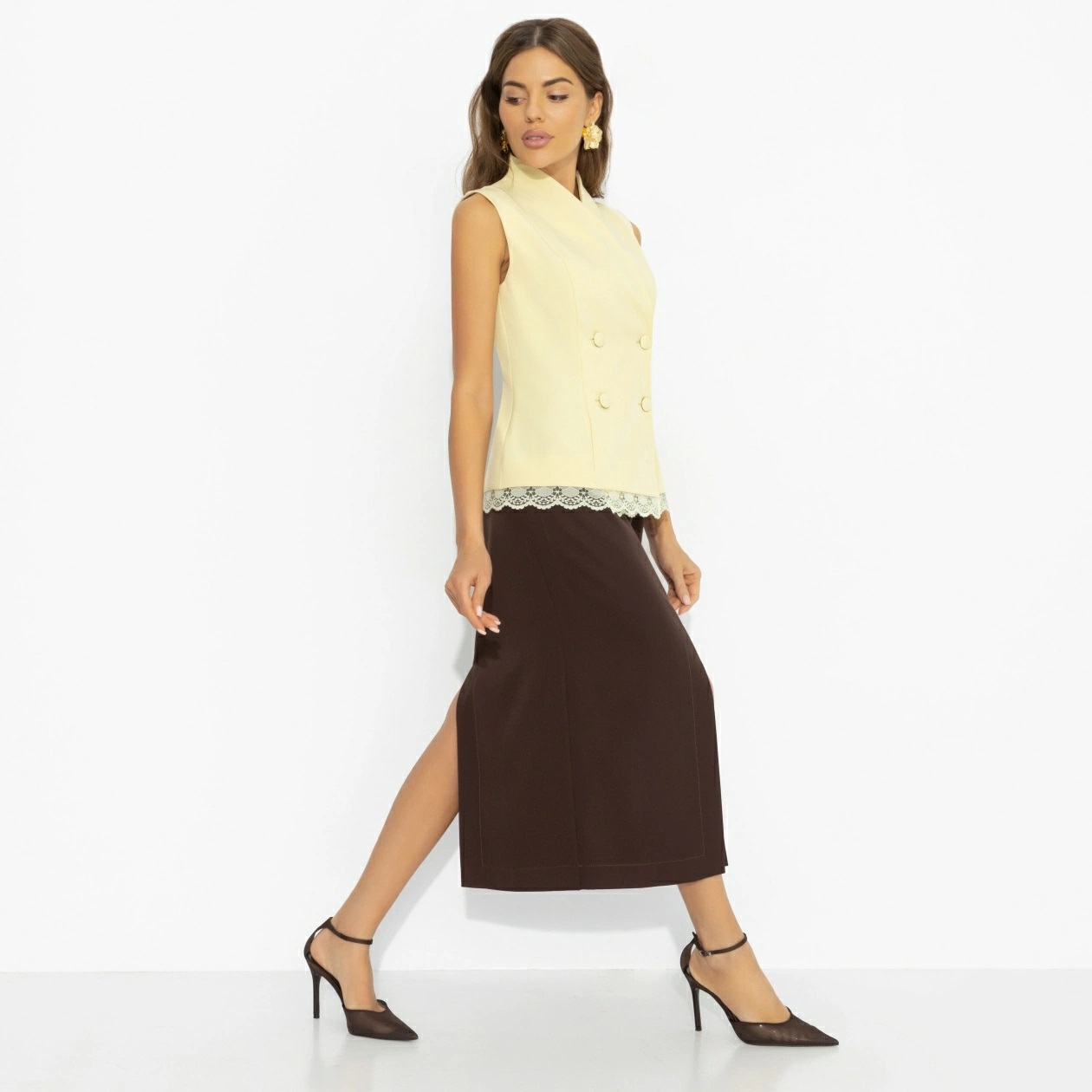 Костюм-двойка с юбкой Charutti(фото6)