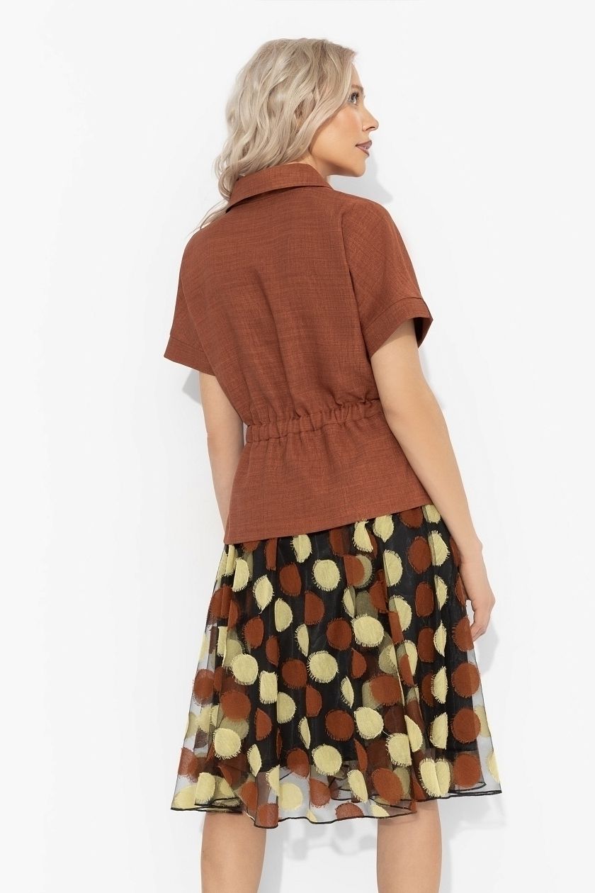 Костюм с юбкой приталенный Charutti(фото6)