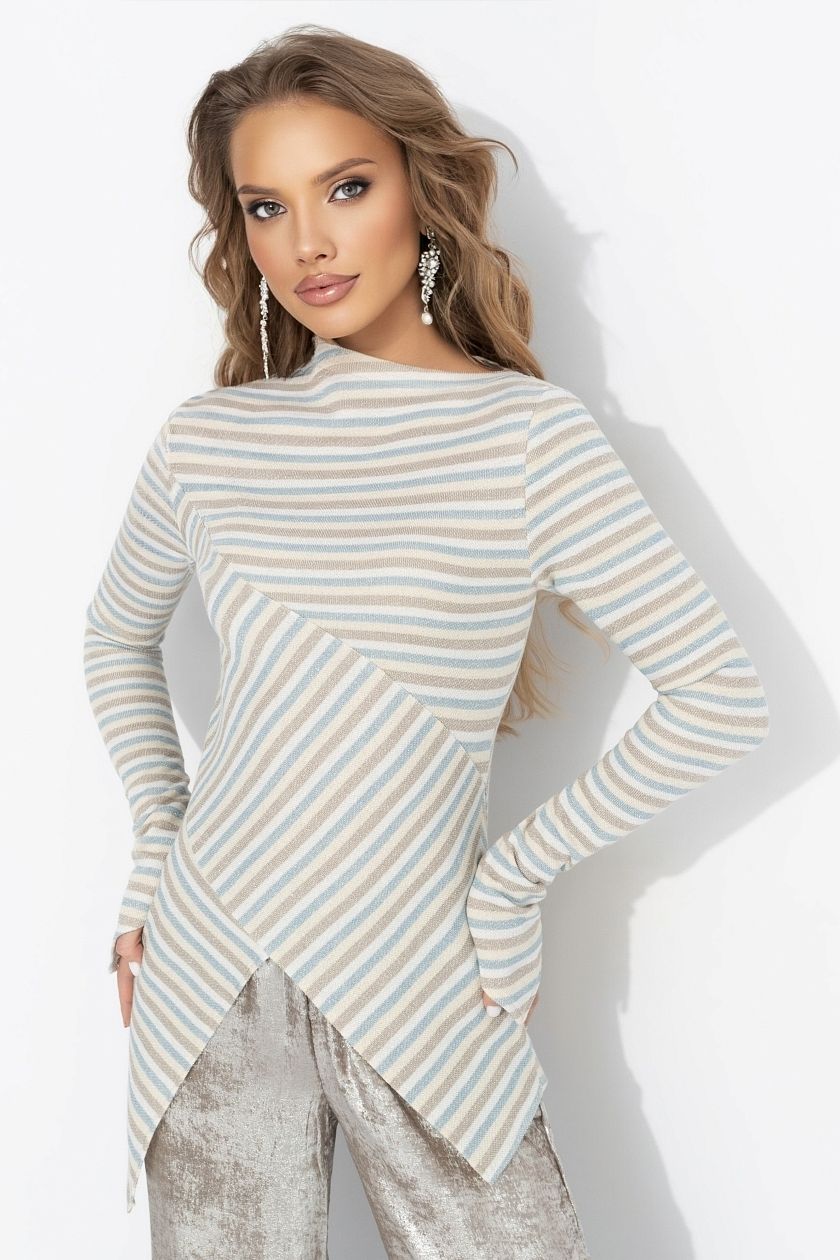 Лонгслив трикотажный в полоску Charutti