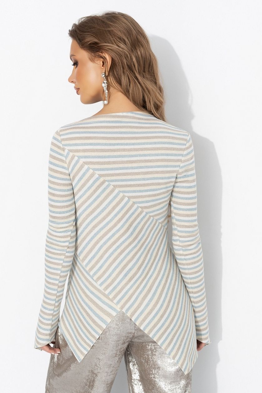 Лонгслив трикотажный в полоску Charutti(фото6)