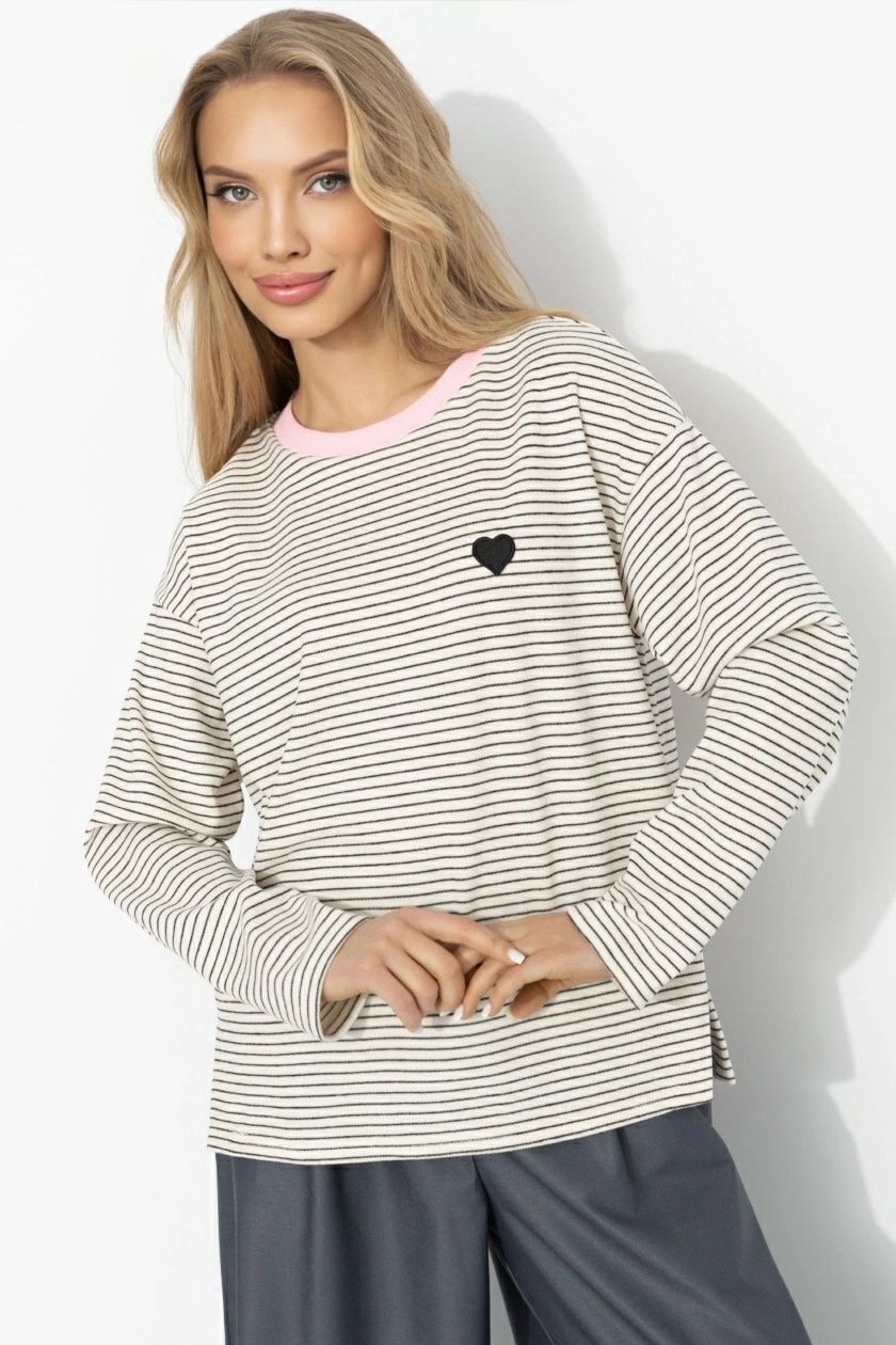 Лонгслив трикотажный в полоску Charutti