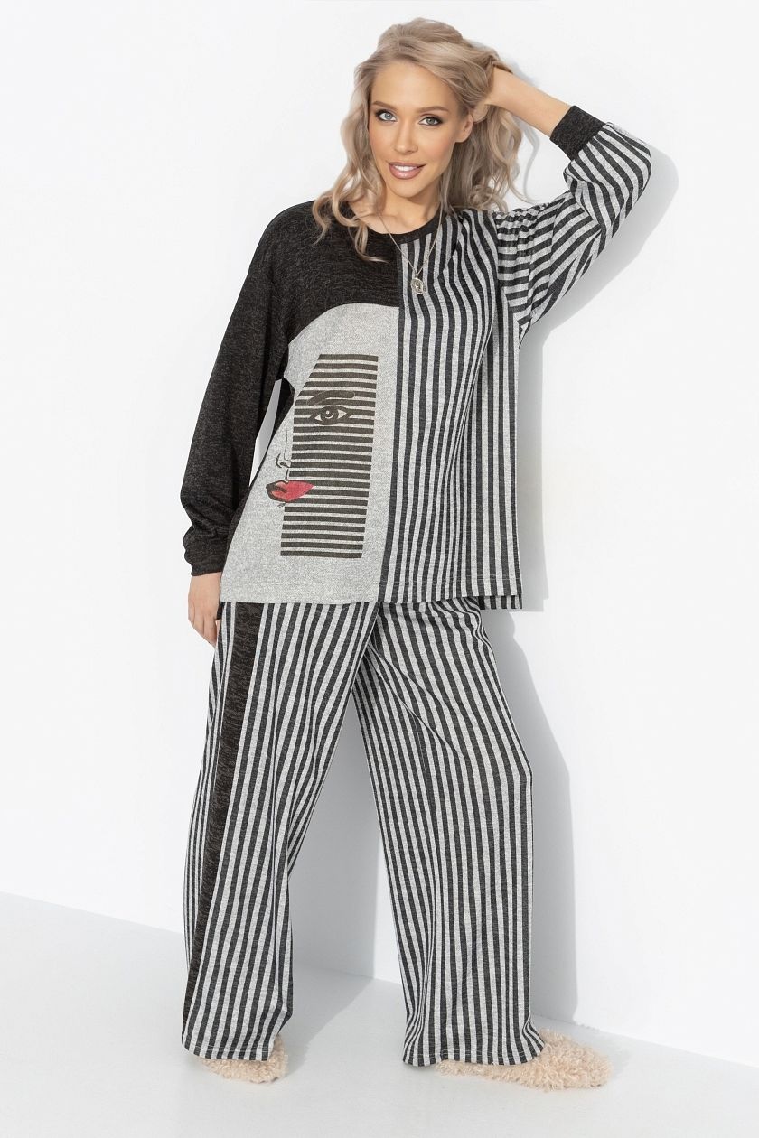 Свитшот в полоску для дома Charutti(фото2)