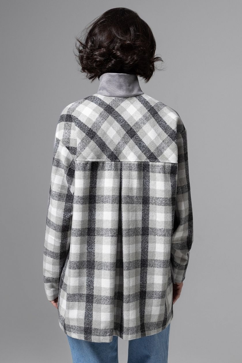 Свитшот серый комбинированный Charutti(фото7)