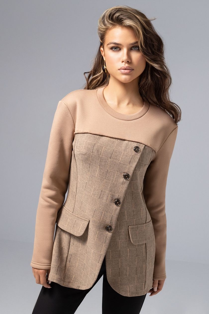 Свитшот приталенного силуэта Charutti