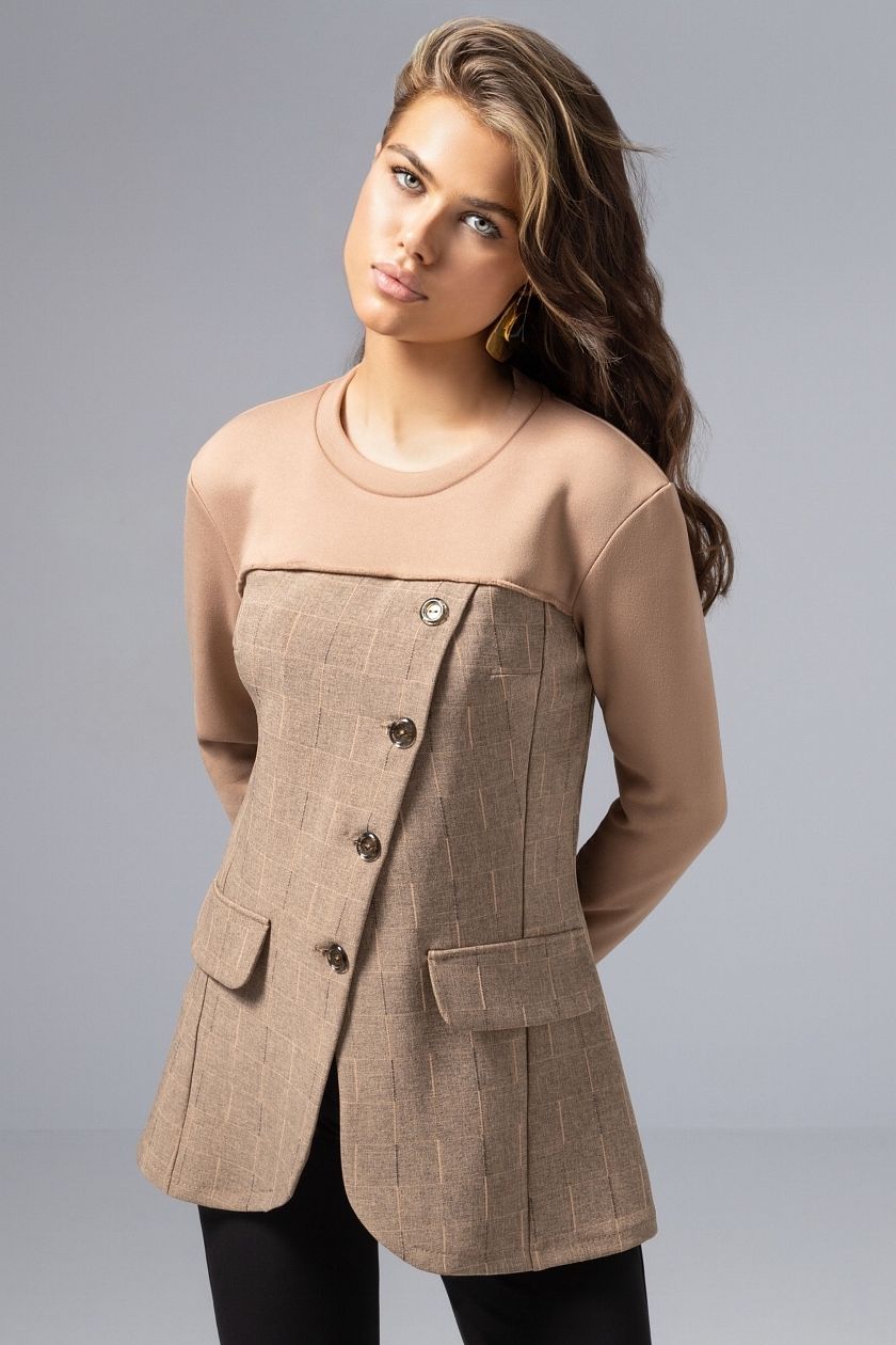 Свитшот приталенного силуэта Charutti(фото8)