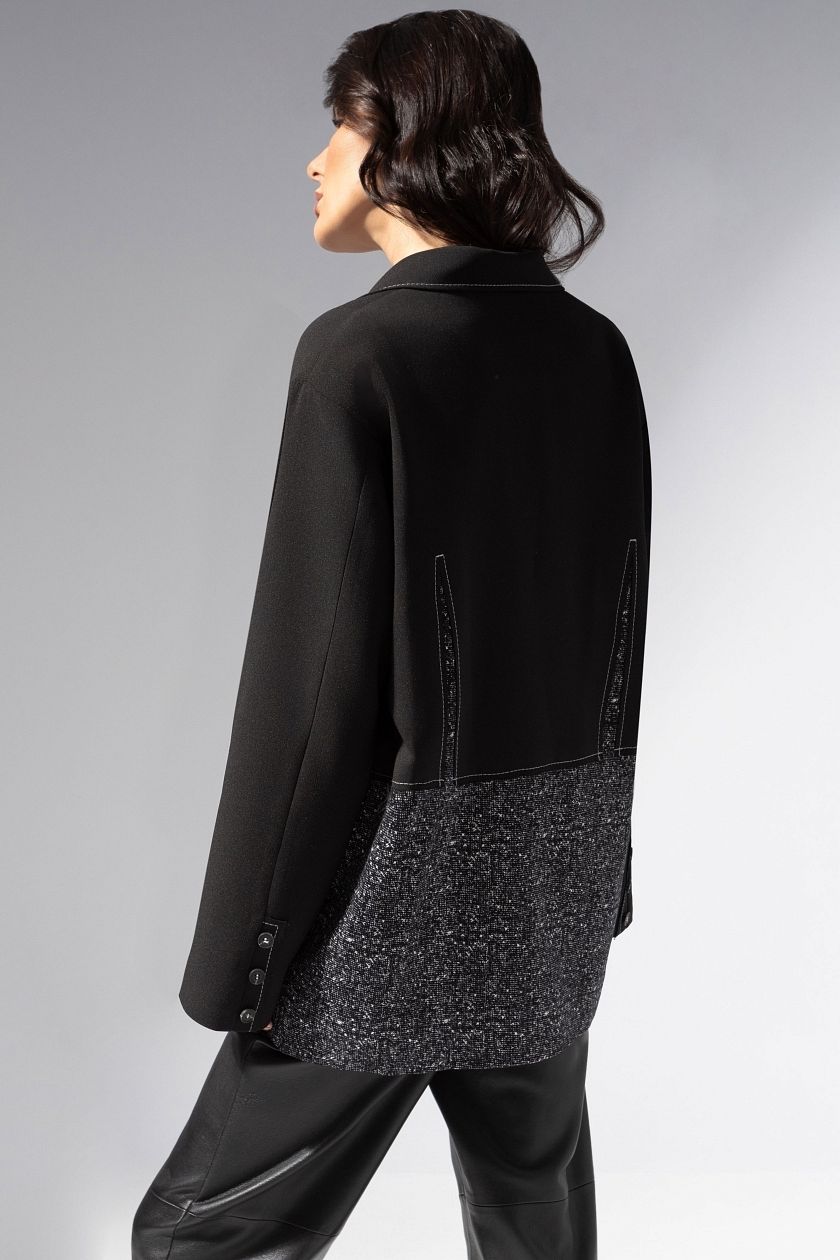 Жакет с контрастными швами Charutti(фото7)