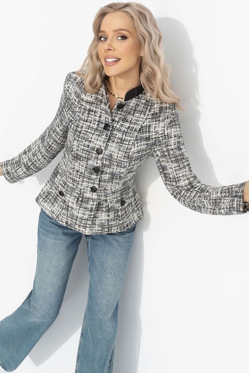 Жакет приталенный с подплечниками Charutti(фото4)