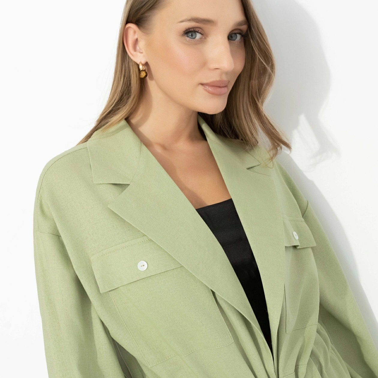 Жакет в стиле сафари Charutti(фото4)