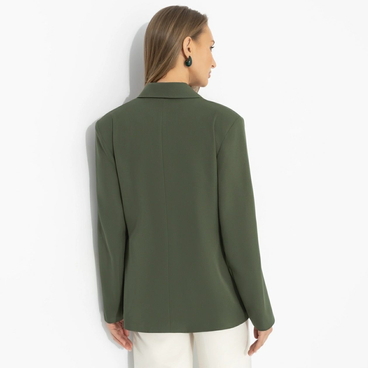 Жакет зелёный на подкладе Charutti(фото6)