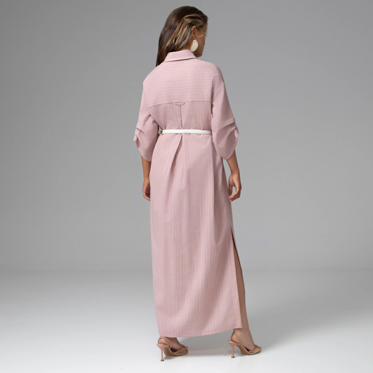 Платье-рубашка с акцентными рукавами Charutti(фото6)