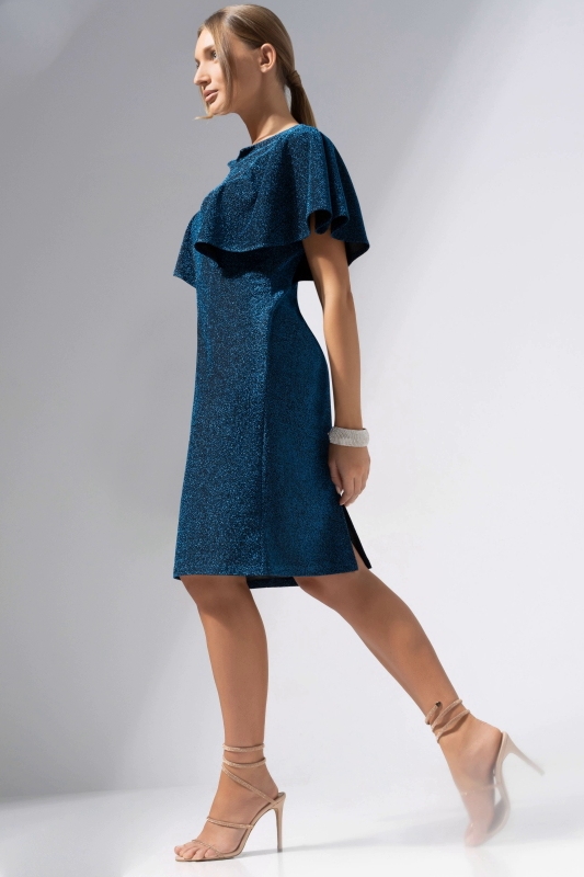 Платье трикотажное с люрексом Charutti(фото5)