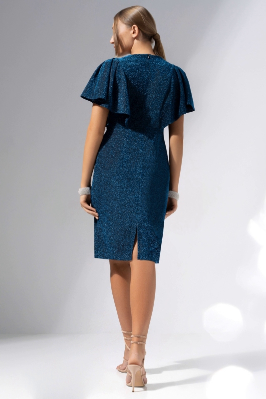 Платье трикотажное с люрексом Charutti(фото6)