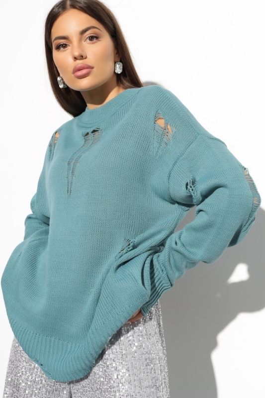 Женщина в кофте. Лёгкий свитер женский. Пуловер женский. Джемпер женский 63810234. Свитер oodji.