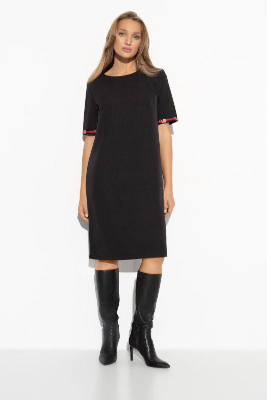 Платье чёрное с карманами Charutti(фото3)