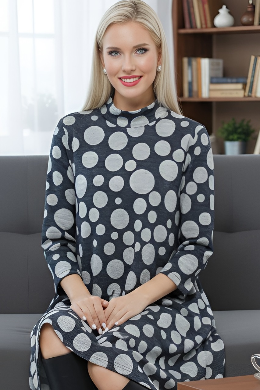 Изящное женское платье Особенно актуально, игривая SelenaSonata(фото3)