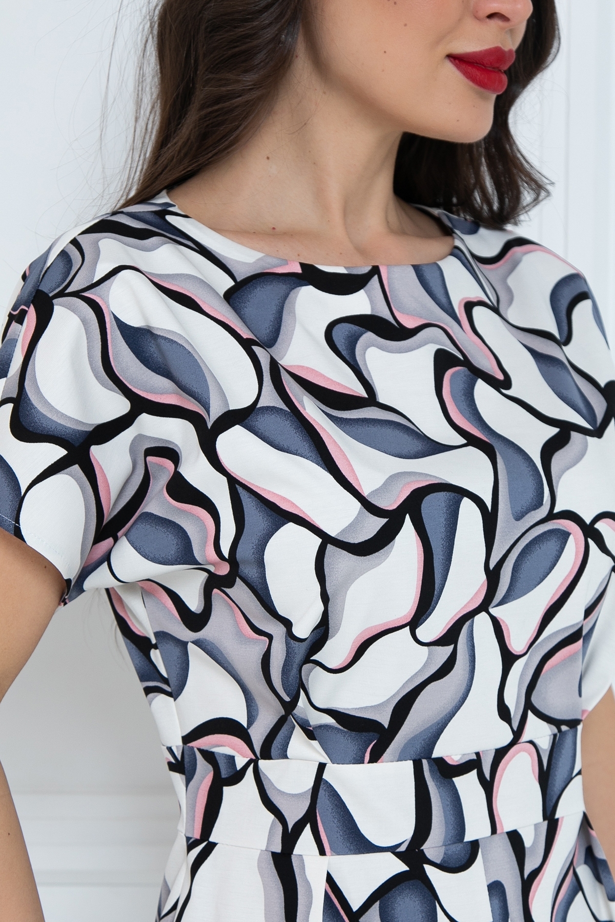 Платье миди с разрезом Diolche(фото4)