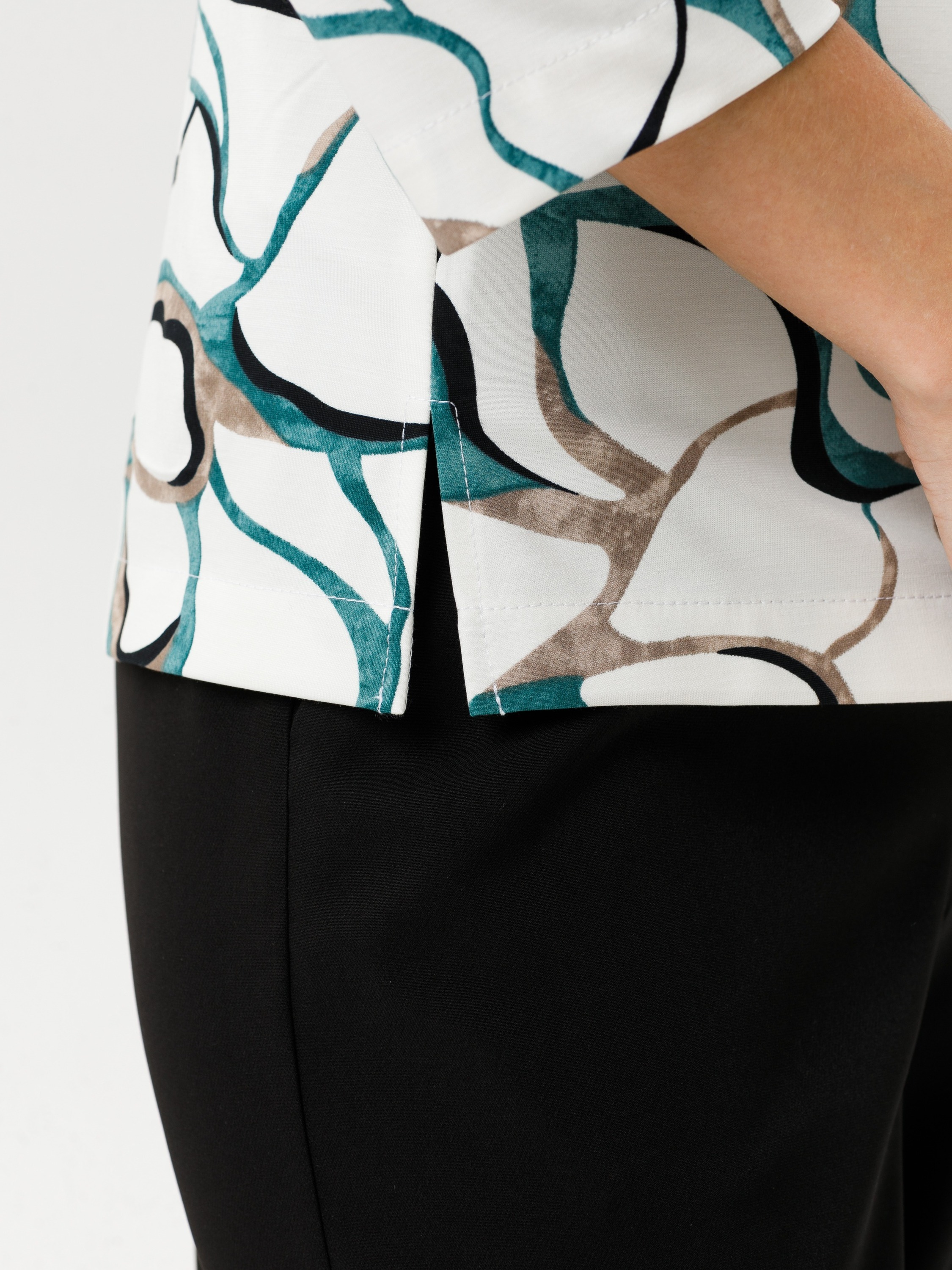 Блузка поло с рукавами три четверти Diolche(фото5)