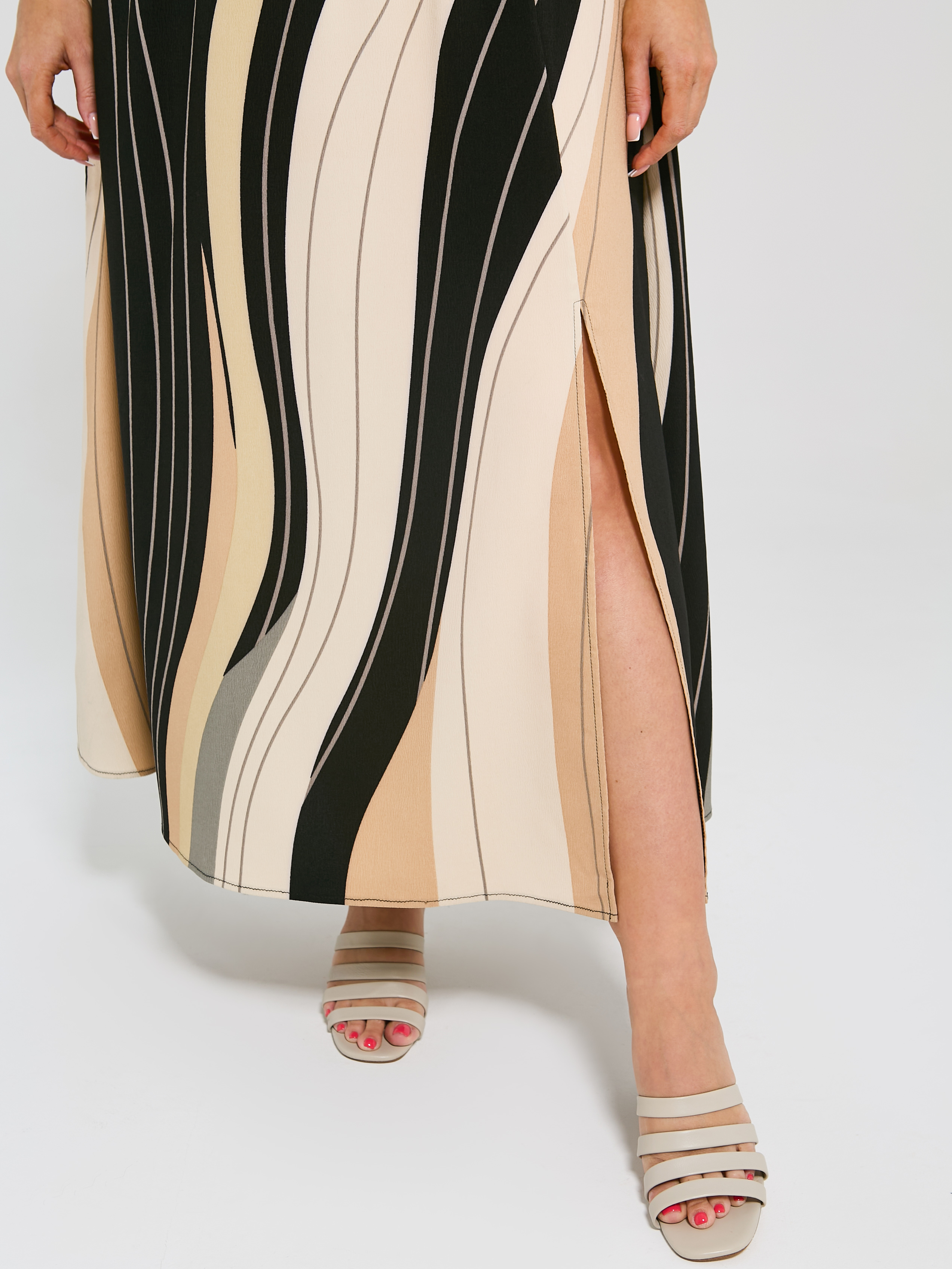 Платье макси с разрезом Dora(фото9)