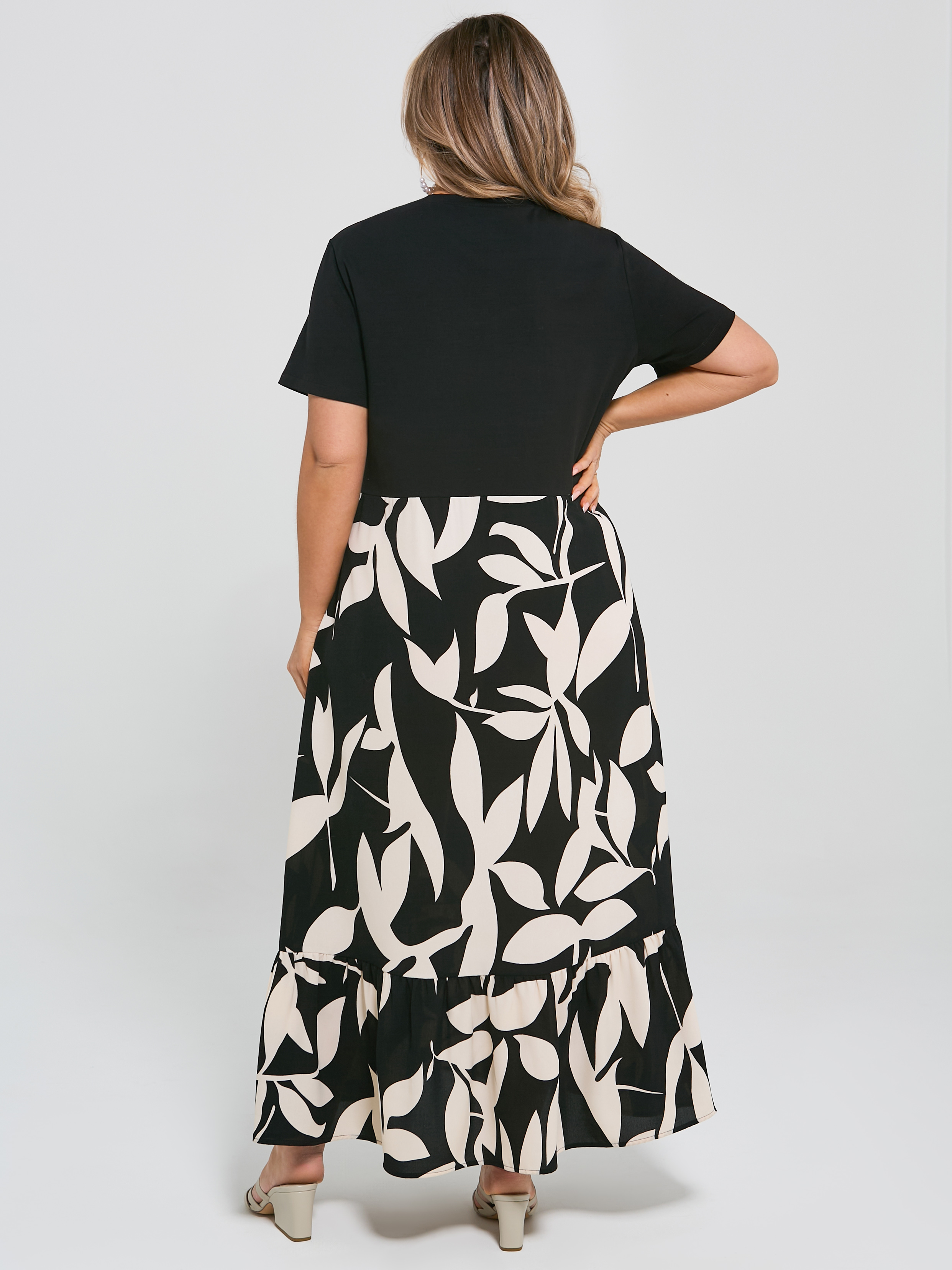 Платье макси с воланом Dora(фото8)