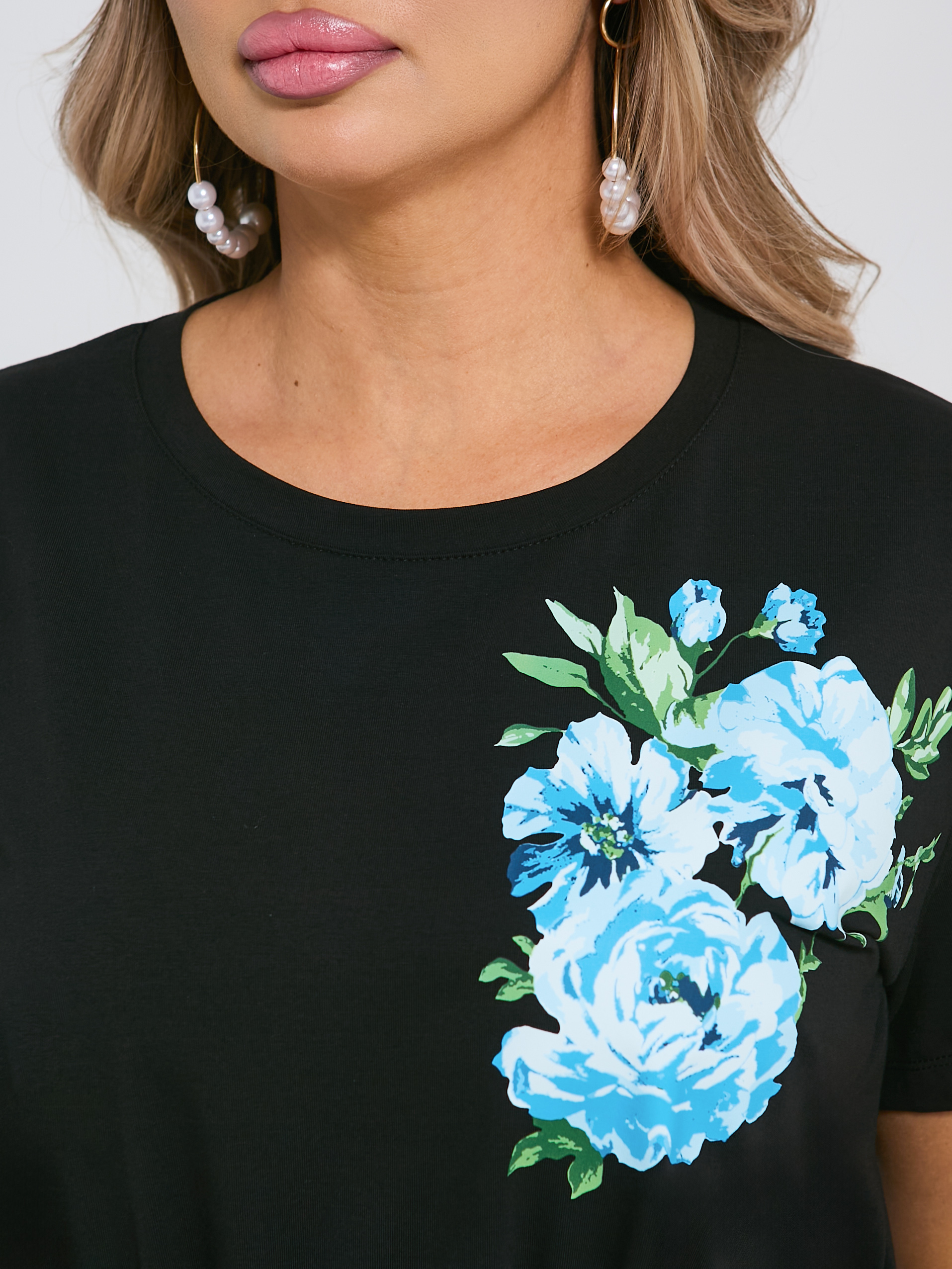 Платье комбинированное с разрезами по низу Dora(фото4)