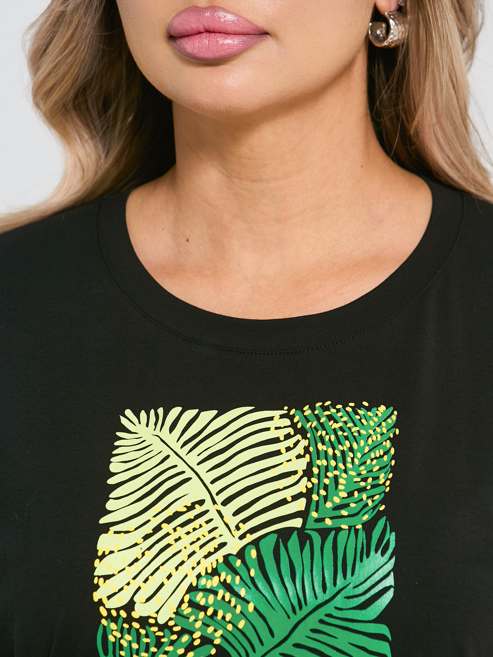 Платье комбинированное с разрезами по низу Dora(фото4)