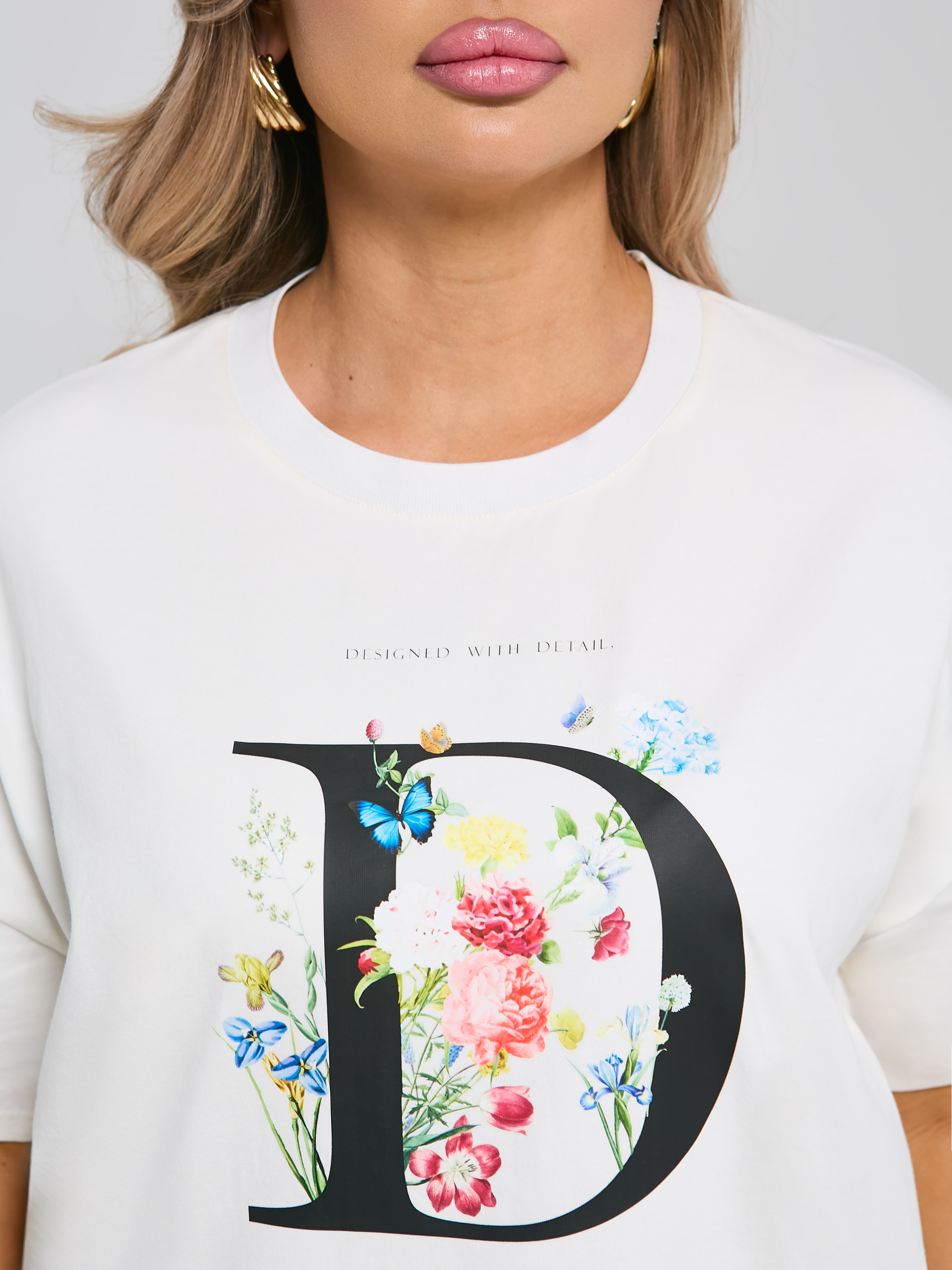 Футболка трикотажная белого цвета с принтом Dora(фото5)