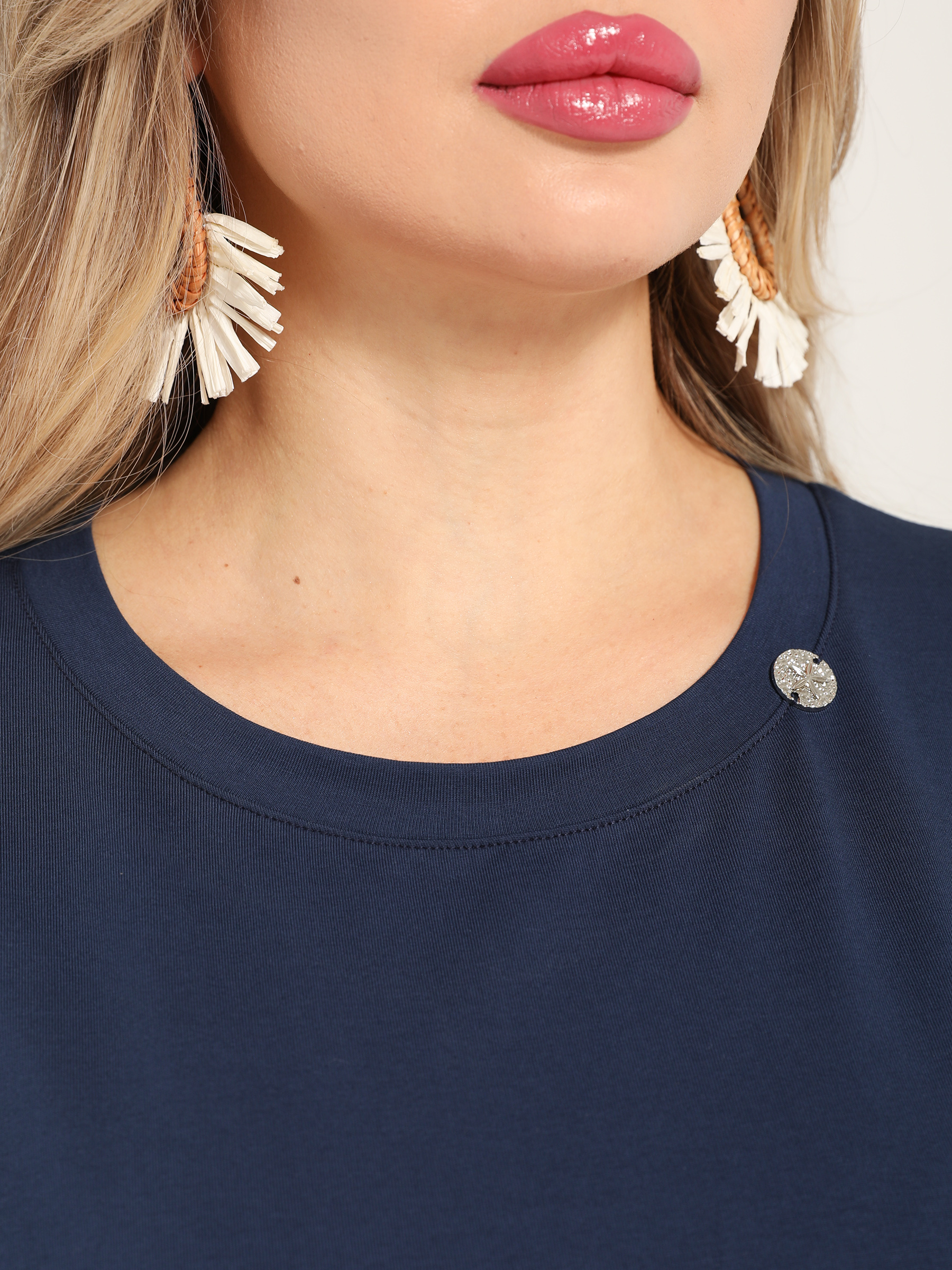 Платье трикотажное с разрезами по низу Dora(фото4)