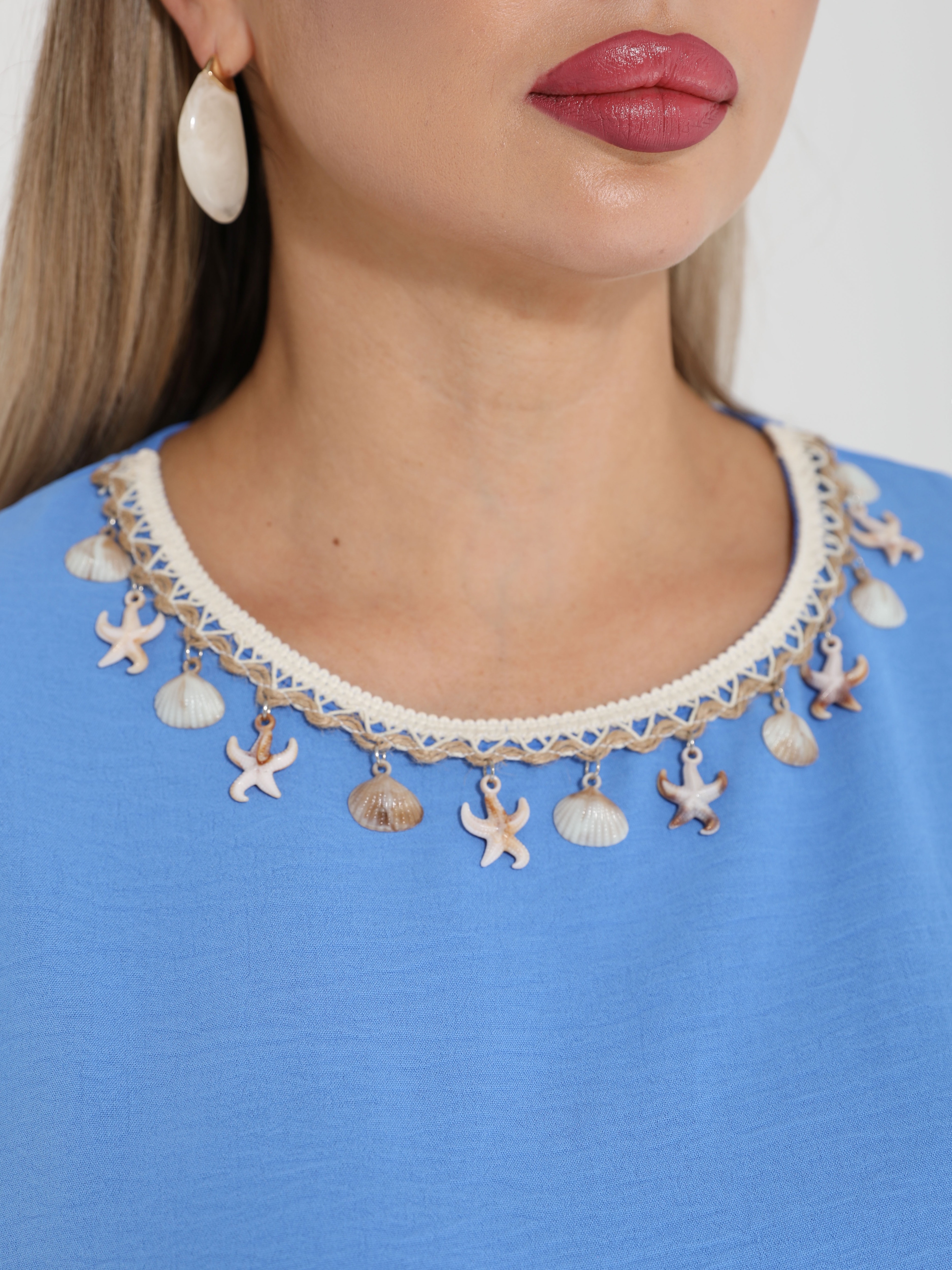 Блузка лёгкая с короткими рукавами Dora(фото5)