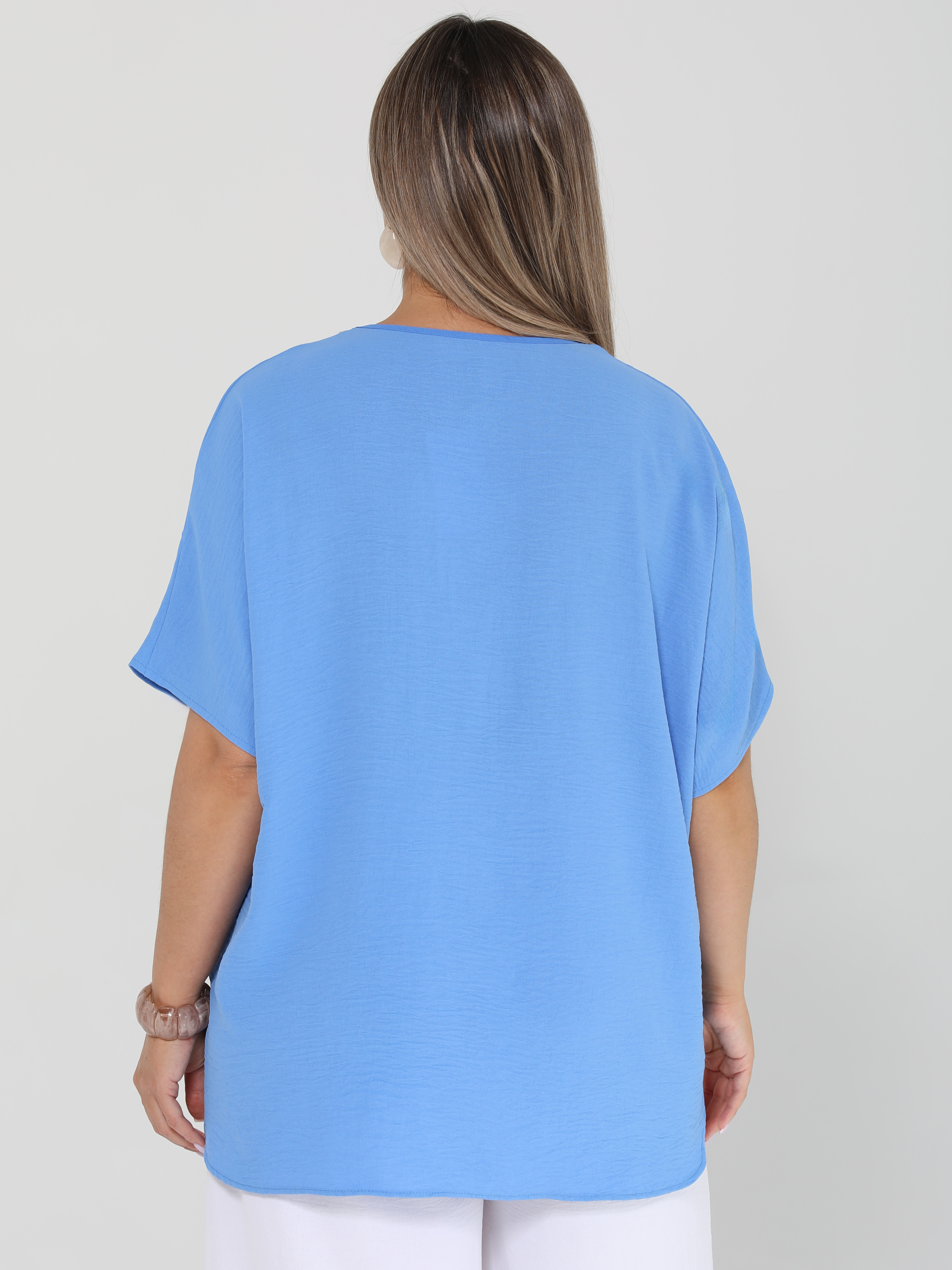 Блузка лёгкая с короткими рукавами Dora(фото10)