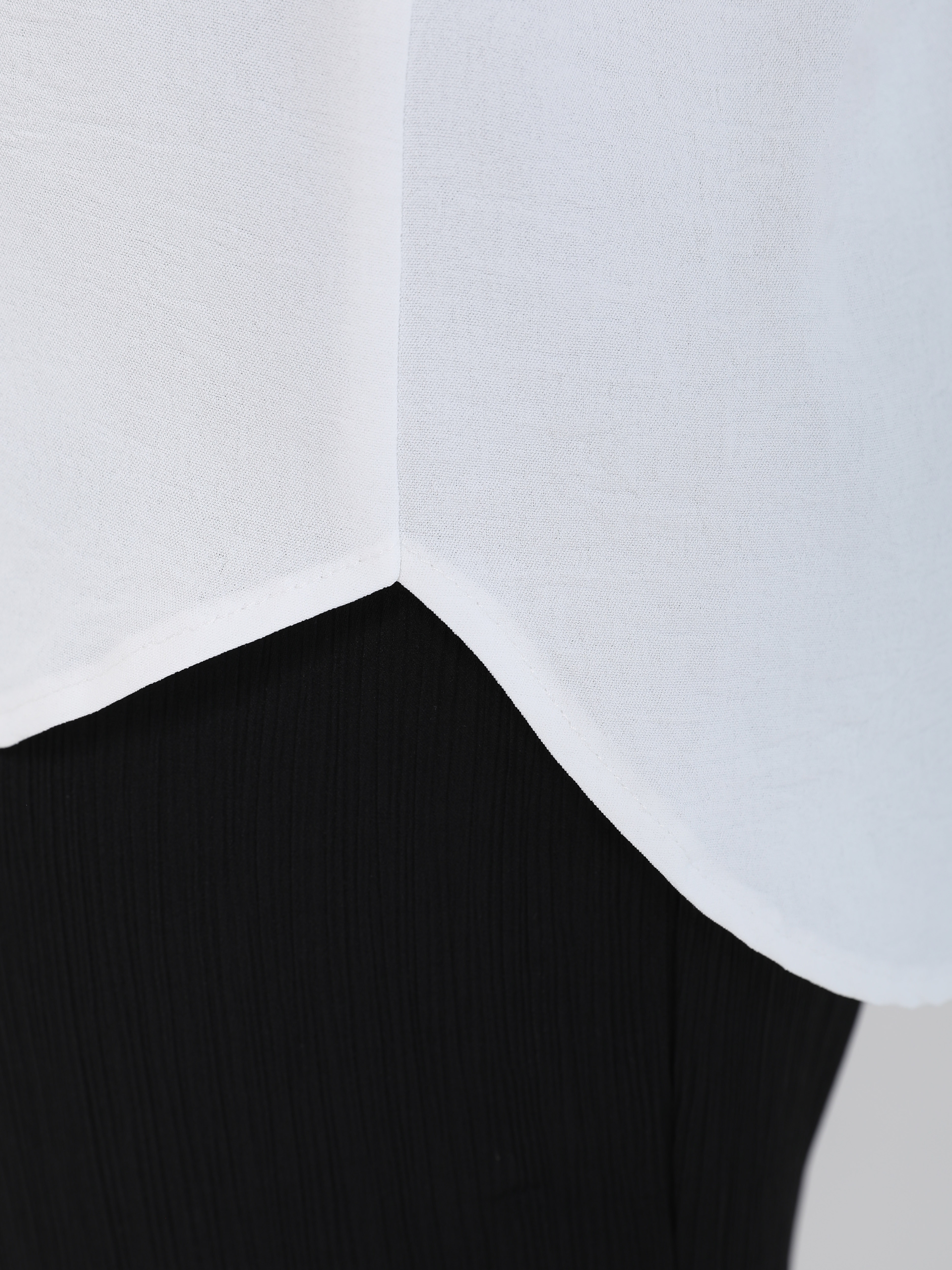 Блузка белая с короткими рукавами Dora(фото8)