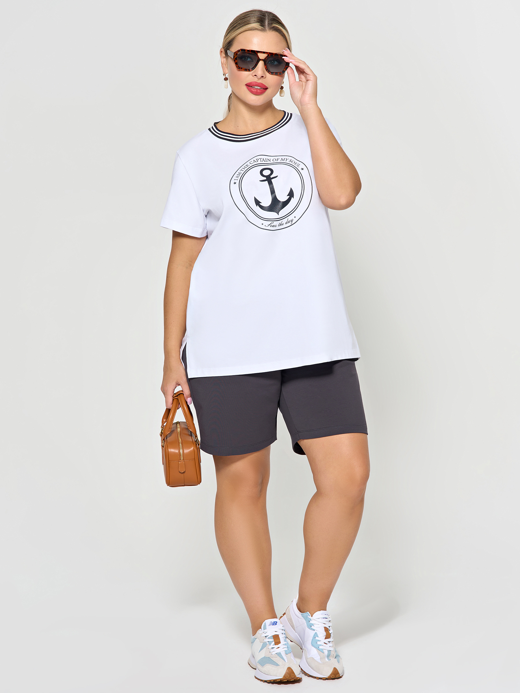 Шорты трикотажные с карманами Dora(фото2)