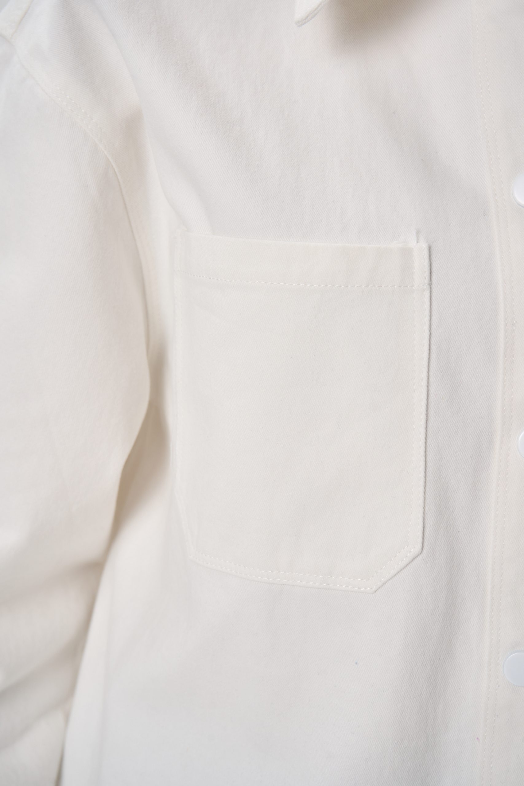 Рубашка джинсовая белого цвета Elza(фото5)