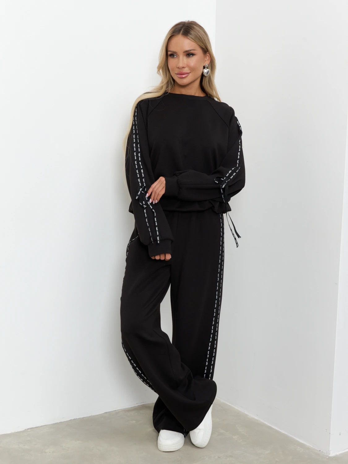 Брюки широкие с лампасами Jetty(фото2)