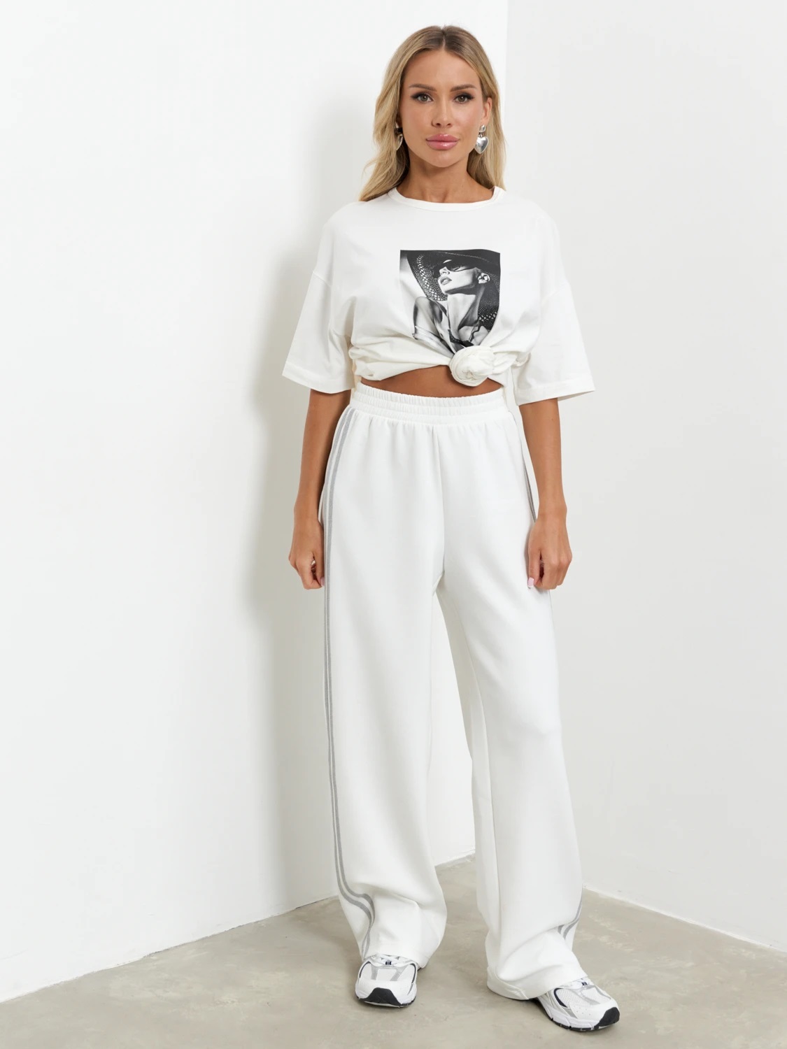 Брюки широкие с лампасами Jetty(фото2)