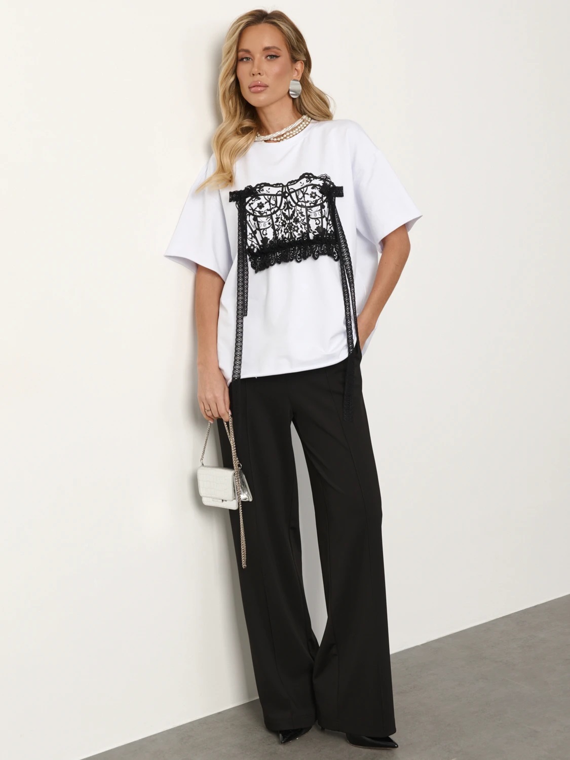 Футболка трикотажная белая Jetty(фото2)