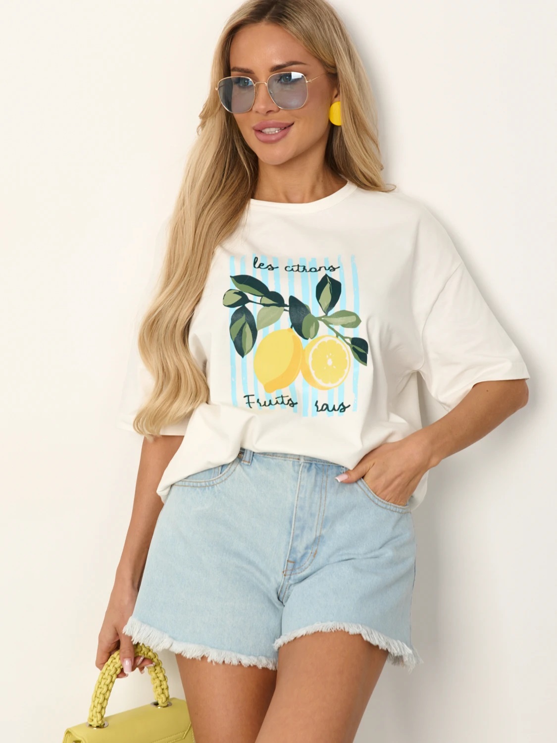 Футболка трикотажная молочного цвета Jetty(фото9)