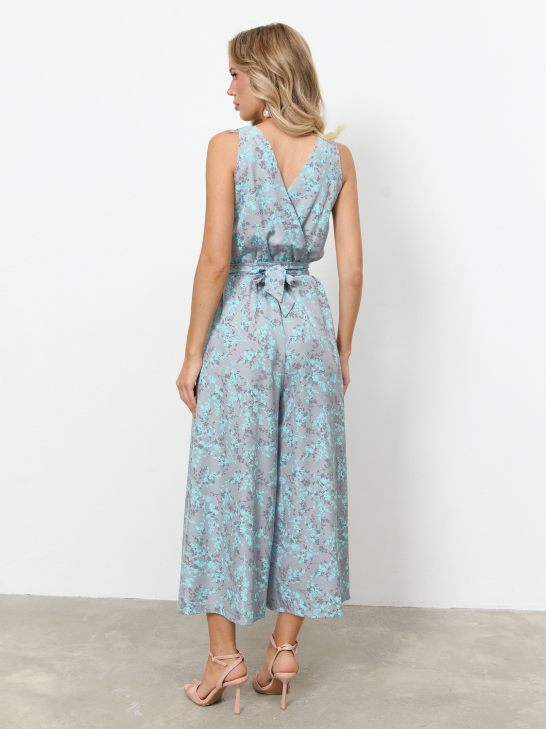 Комбинезон с широкими брюками-палаццо Jetty(фото8)