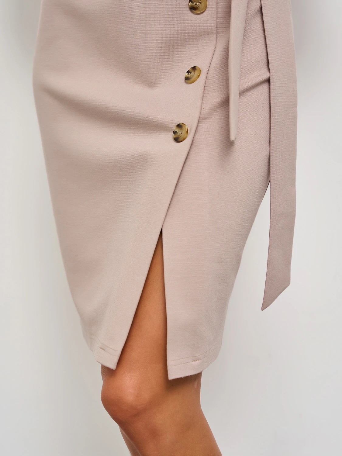 Платье трикотажное с поясом Jetty(фото5)