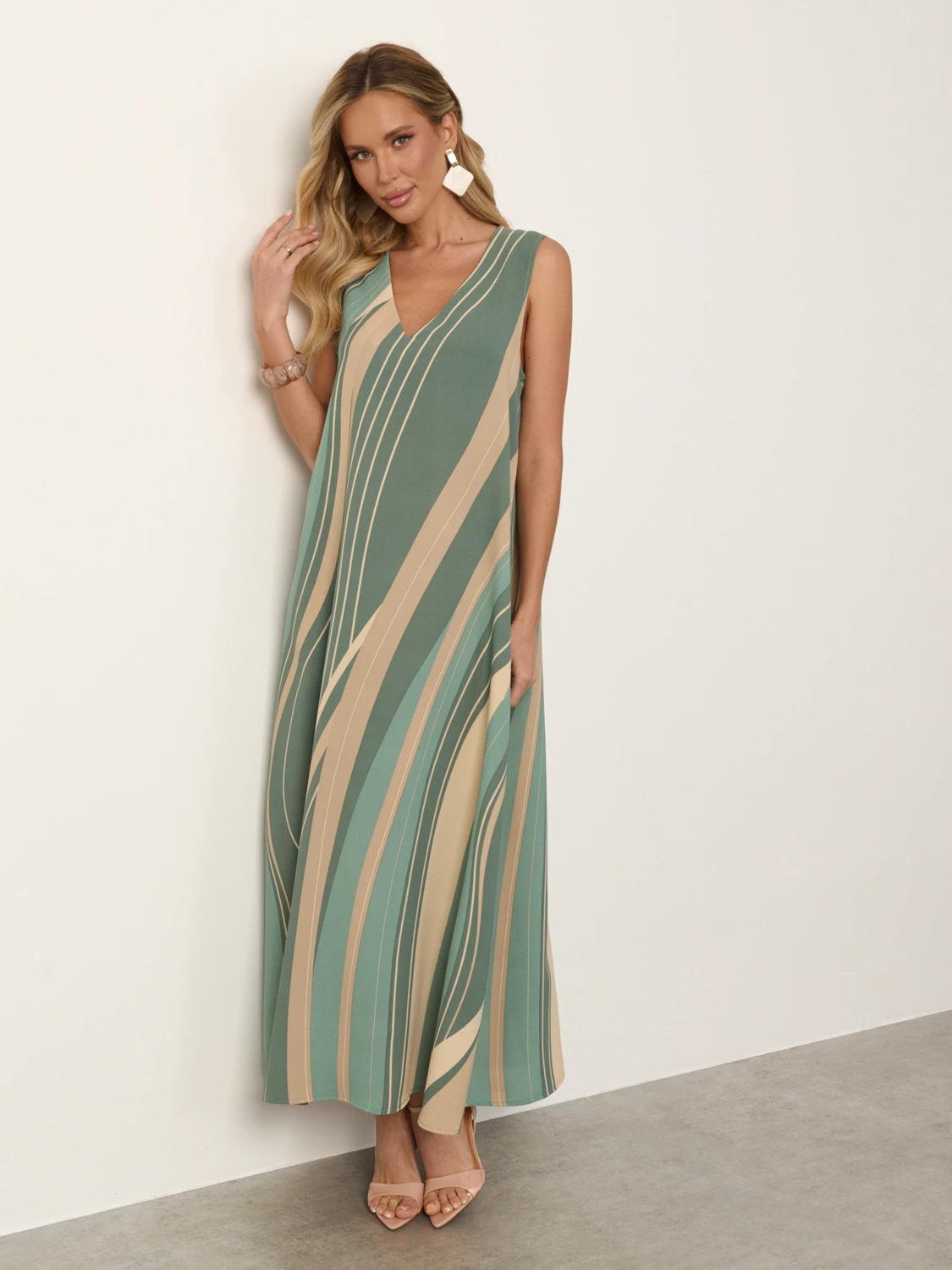 Платье макси с принтом Jetty(фото5)