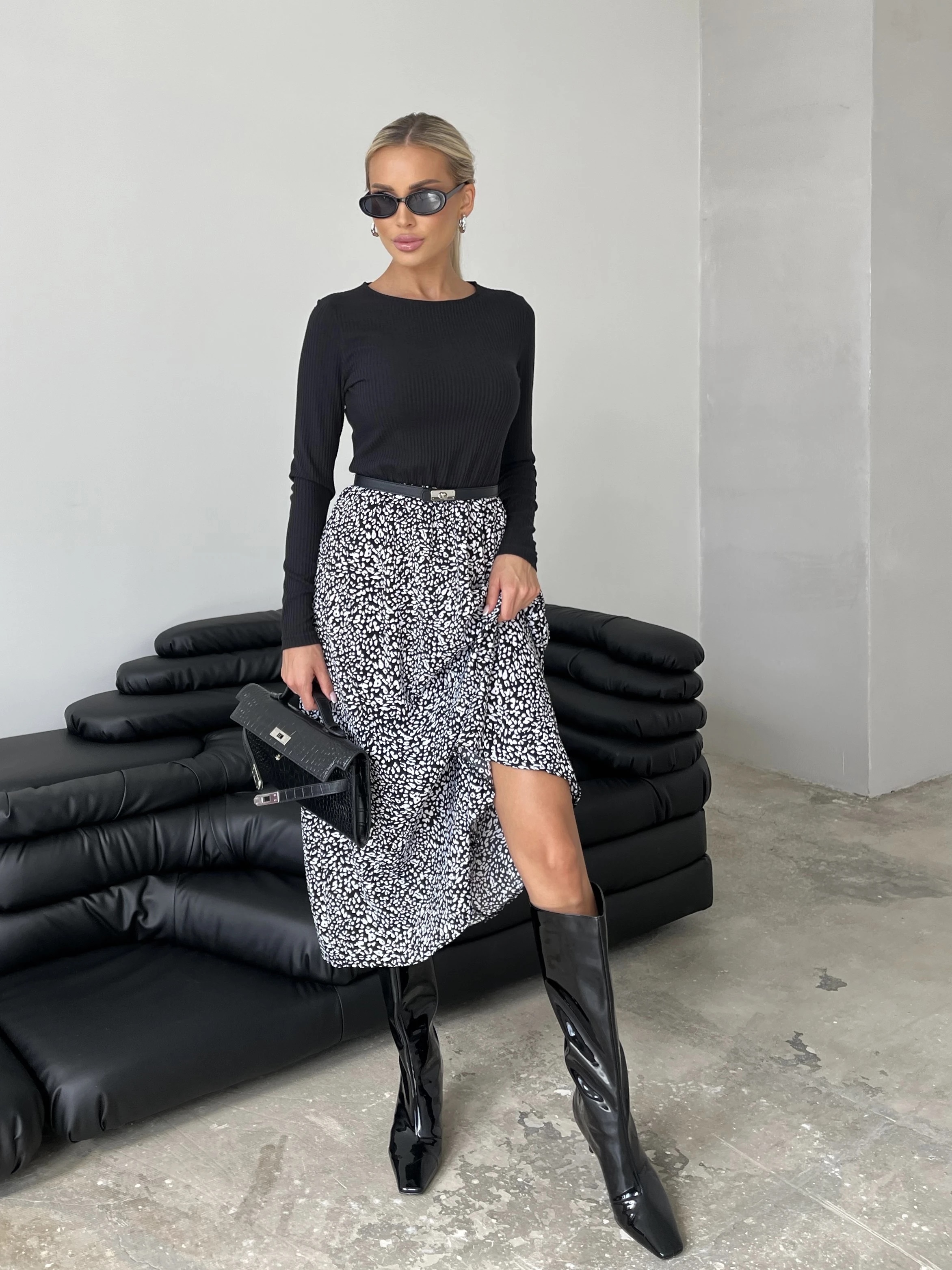 Платье длинное с разрезом Jetty(фото2)