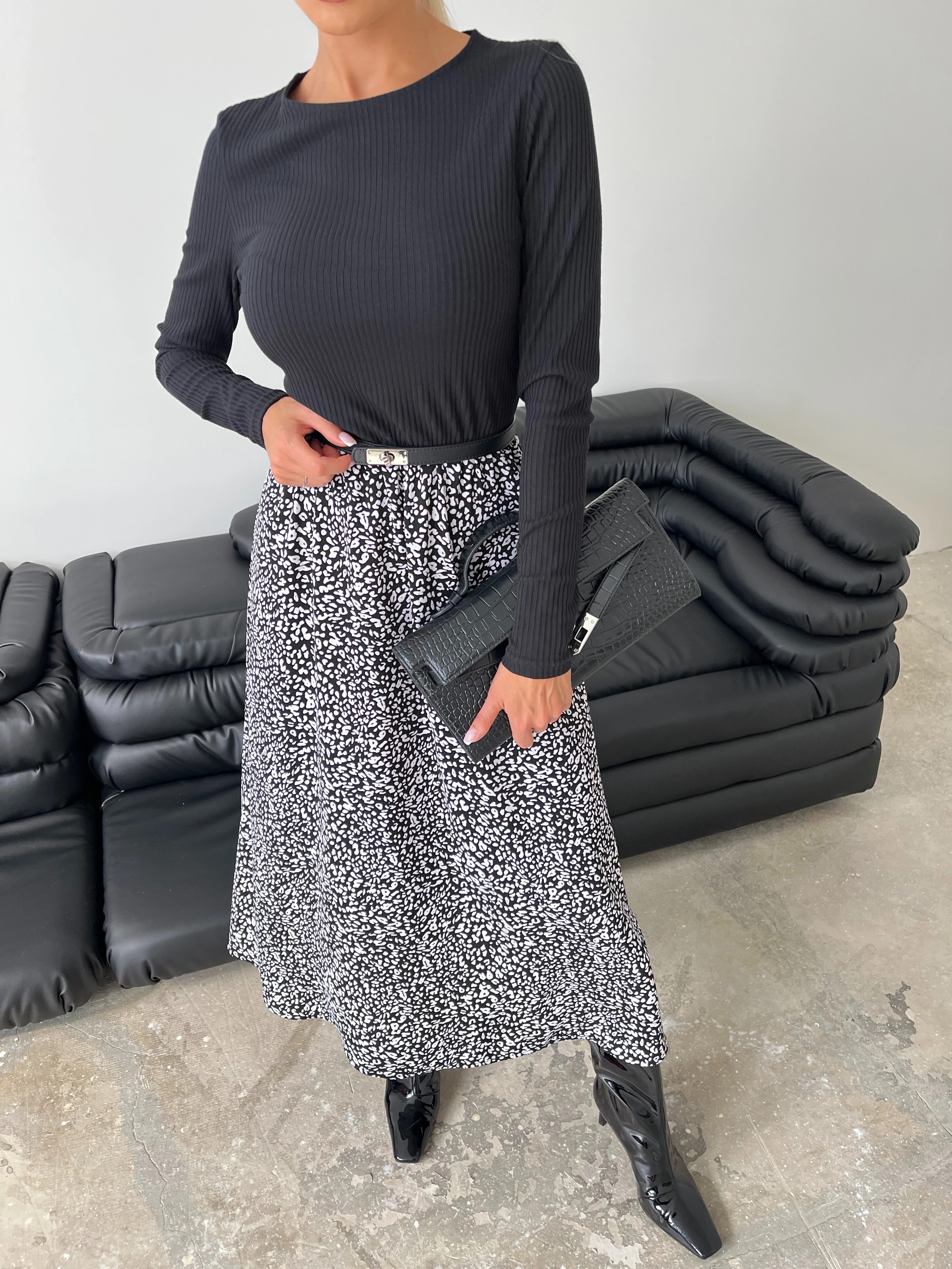 Платье длинное с разрезом Jetty(фото3)