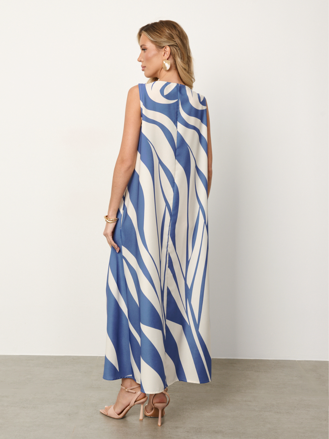 Платье макси с принтом Jetty(фото9)