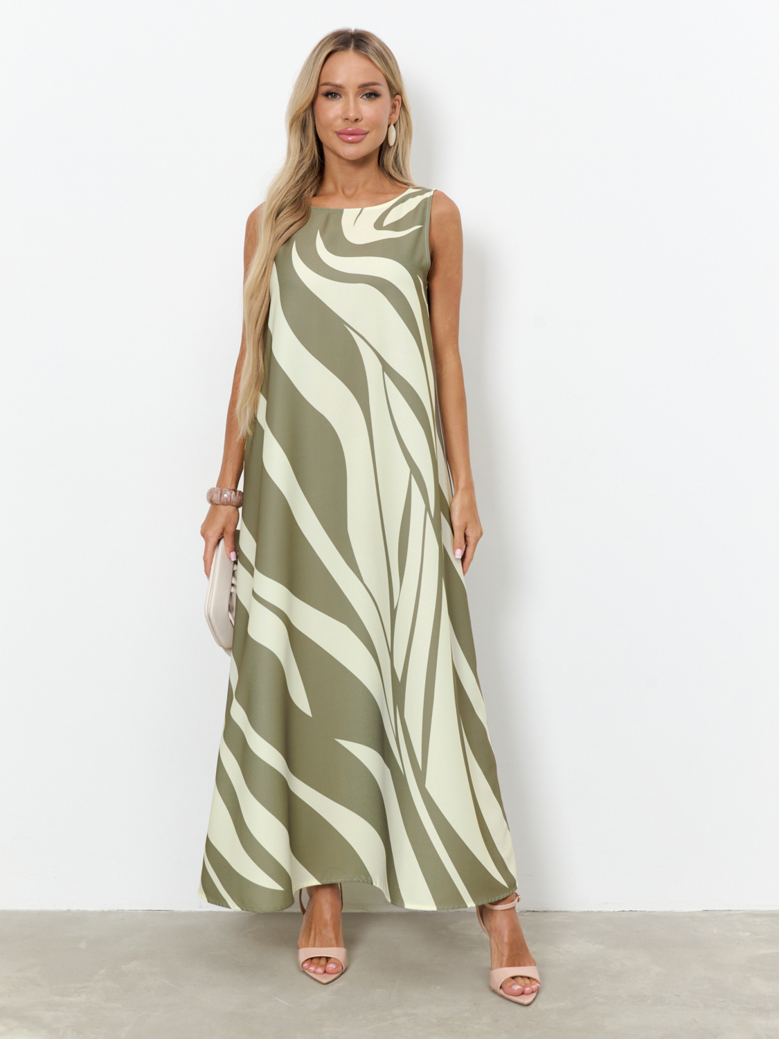 Платье макси с принтом Jetty(фото6)