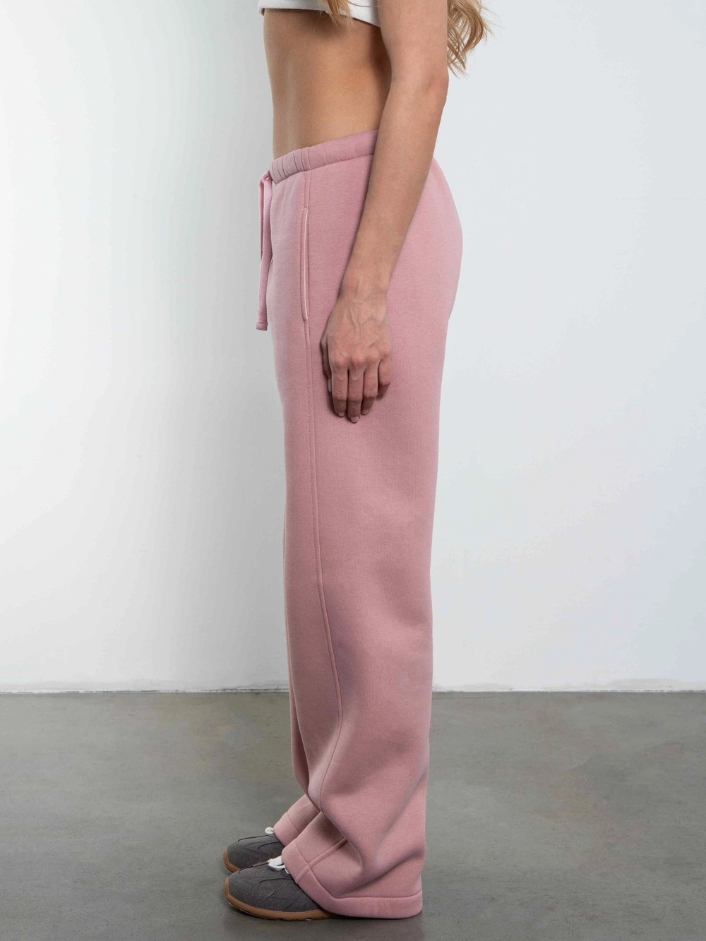 Брюки с начёсом в розовом цвете Kosmos(фото2)