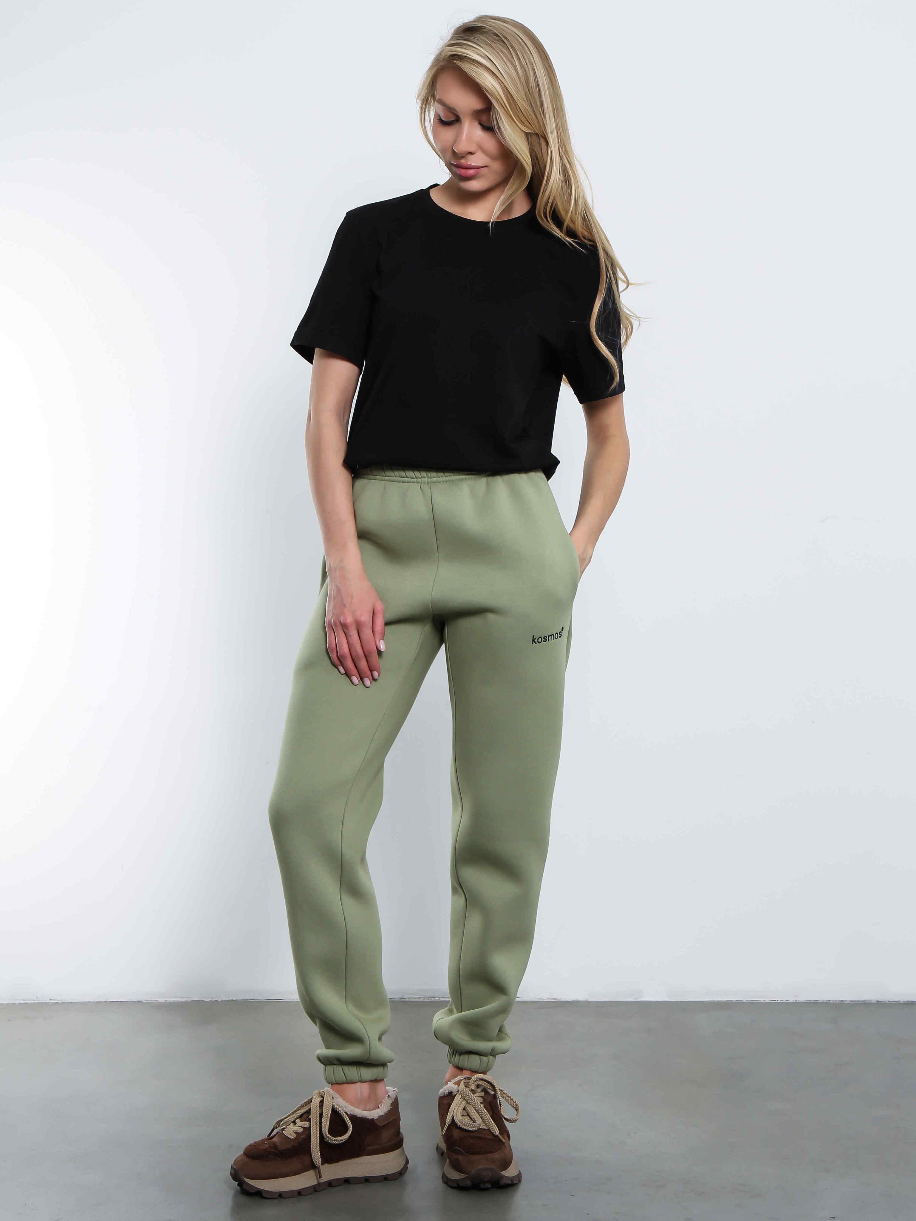 Футболка чёрная трикотажная Kosmos(фото2)