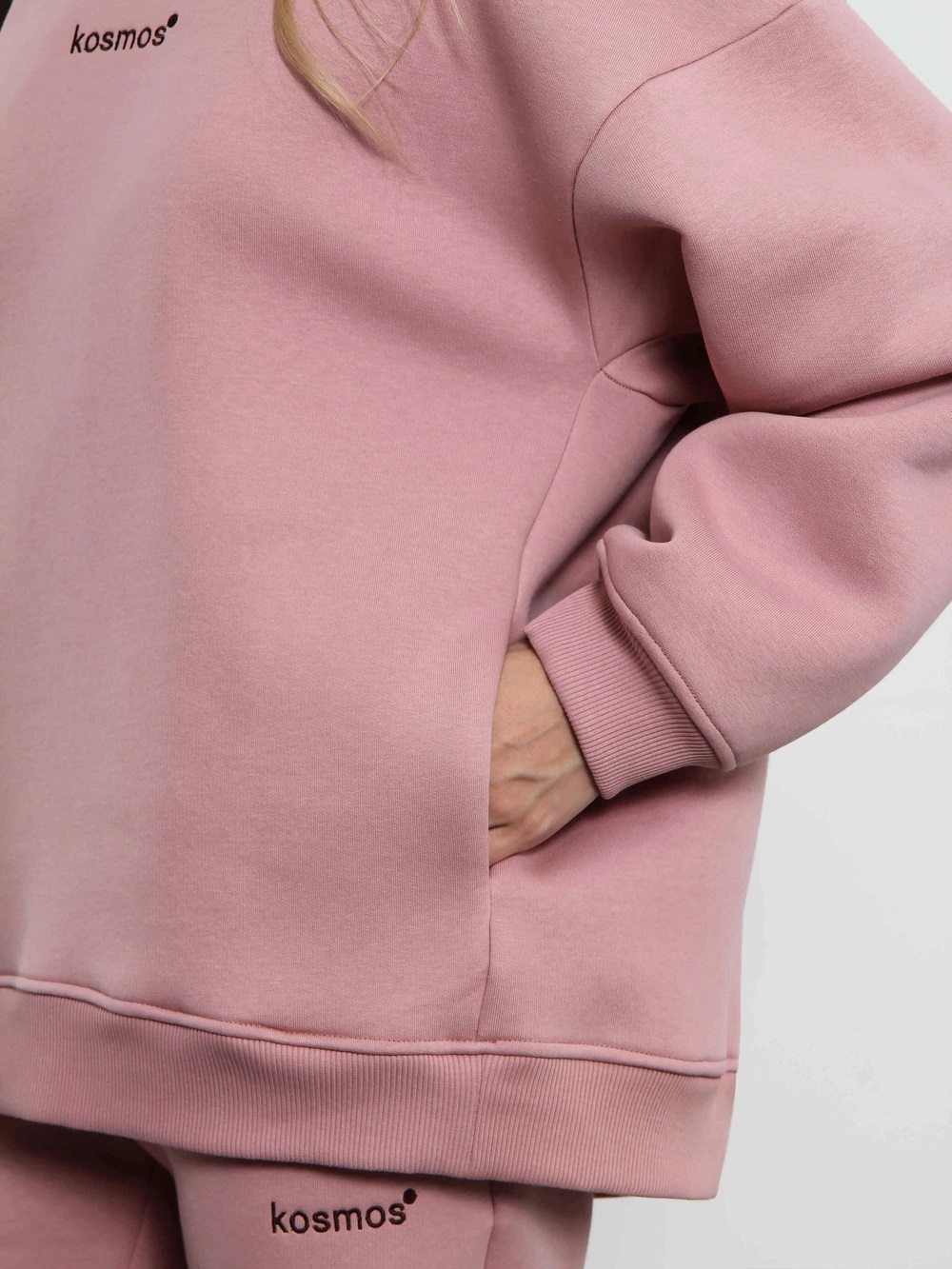 Свитшот женский оверсайз с начёсом Kosmos(фото6)