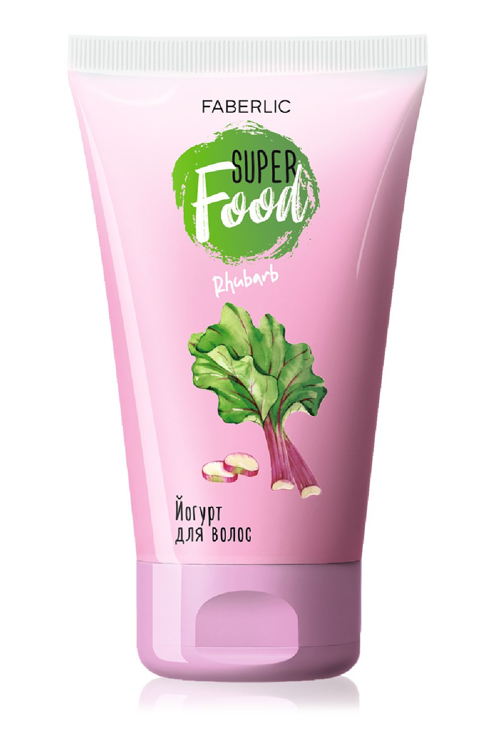 Шампунь-йогурт для всех типов волос «Ревень» SuperFood Faberlic