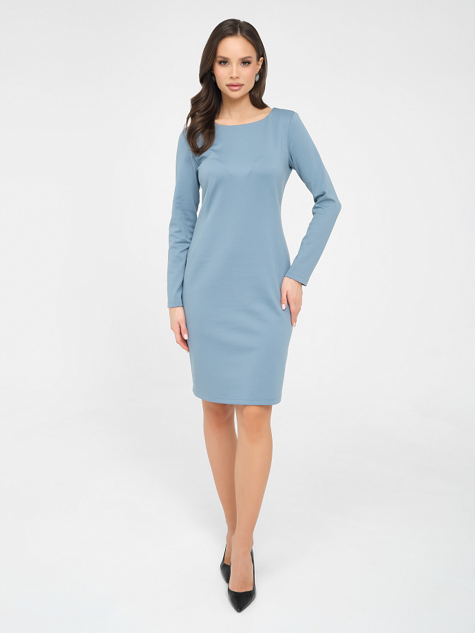 Платье трикотажное с длинными рукавами Priz(фото4)