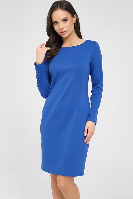 Платье трикотажное с длинными рукавами Priz